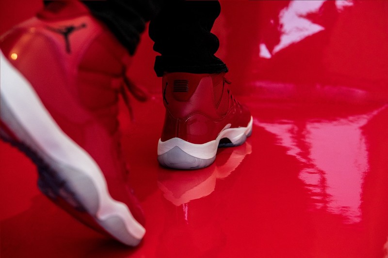 Jordan 11 gym red outfits best sale